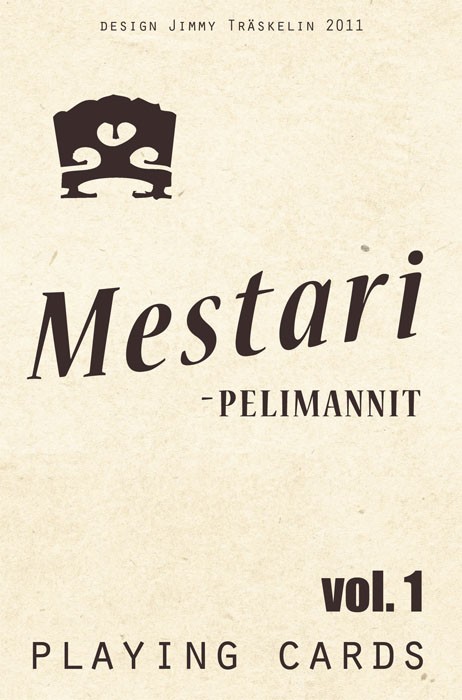 Mestaripelimannit -korttipakka vol. 1 Mestaripelimannit -korttipakka vol. 1